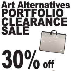 Art Alternatives Portfolio Clearance Sale