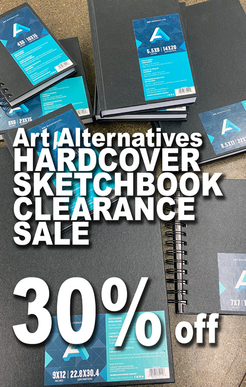 Art Alternatives Hardcover SKetchbooks Clearance