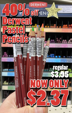 Derwent Pastel Pencils on sale