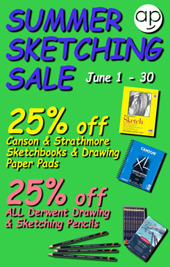 June 2026 Summer Sketching Sale at Art Placement Art Supplies