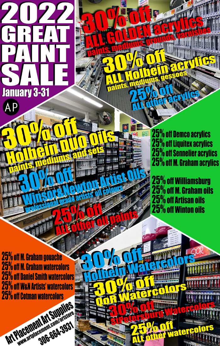 October 2021 Drawing Sale Flyer