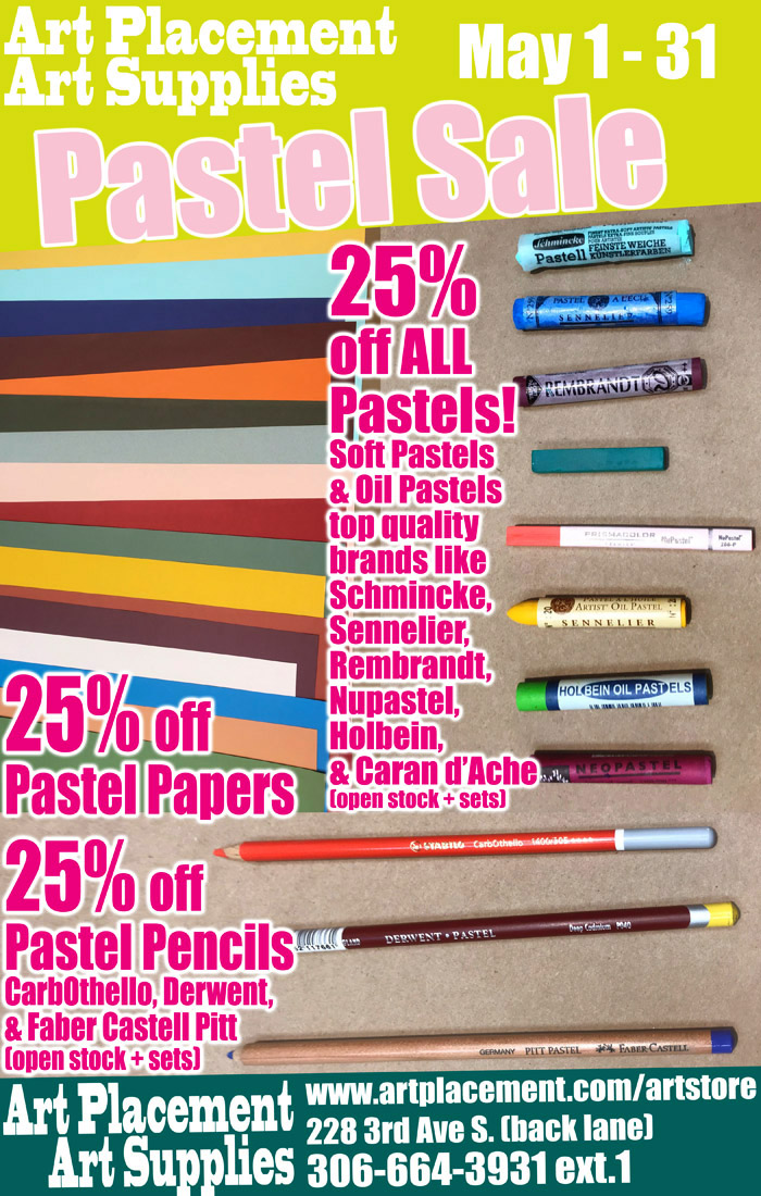 Art Placement Art Supplies Pastel Sale May 2019