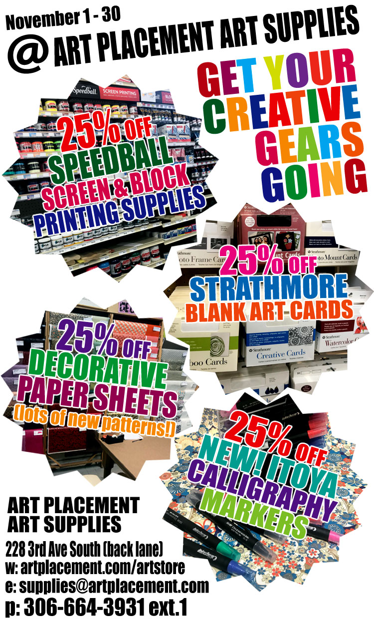 July 2017 Sale @ Art Placement Art Supplies