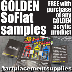 GOLDEN SoFlat sample packs flyer icon