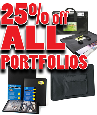 25 percent off portfolios