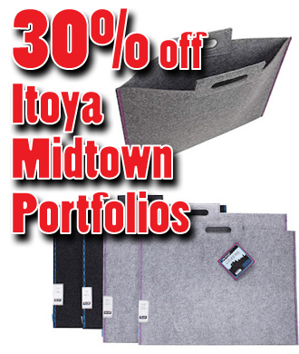 Itoya Midtown Portfolios on sale December 2021