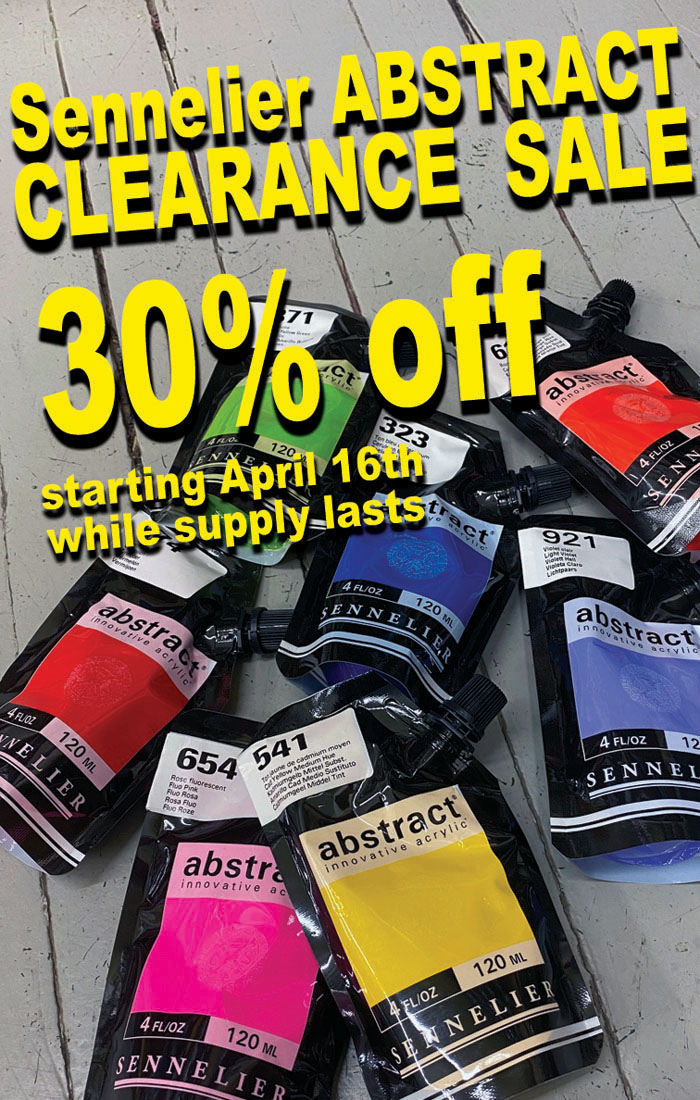 Sennelier Abstract Clearance Sale