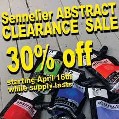 sennelier abstract acrylic clearance