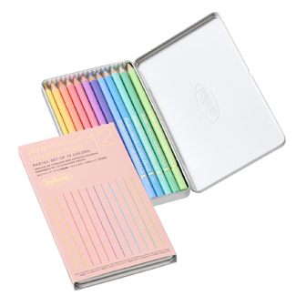 Holbein Artists Colored Pencils 12 pastel tones set