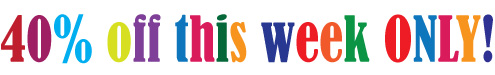 40% off this week only - at Art Placement Art Supplies