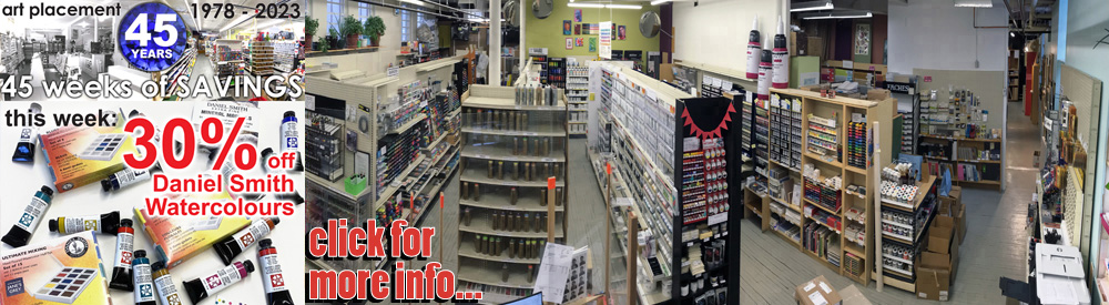 art placement art supply store in saskatoon current sale flyer