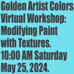 Golden Artist Colors online workshop
