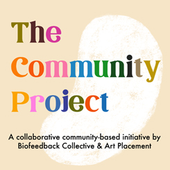 the community project by biofeedback collective and art placement