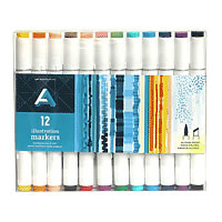 Art Alternatives set of 12 illustration Markers