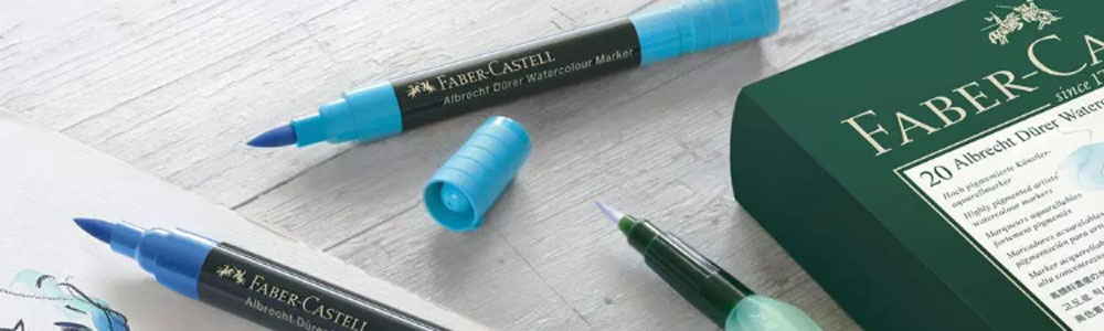 Faber-Castell Albrecht Durer Watercolor Marker - Set of 5