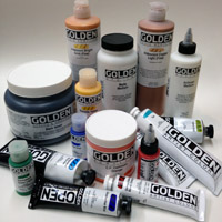 acrylic paints and mediums available at art placement art supplies, Saskatoon's best art supply store