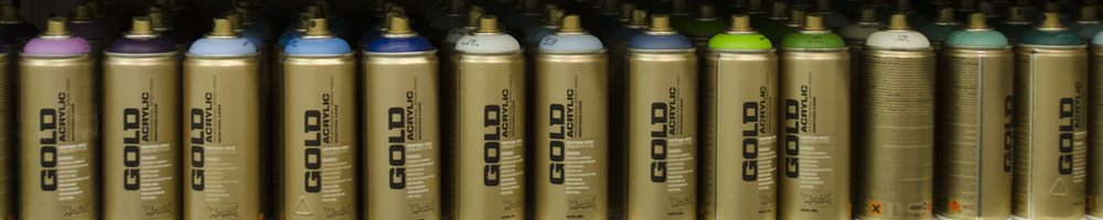 Montana Gold Acrylic Professional Spray Paint - Flash Yellow