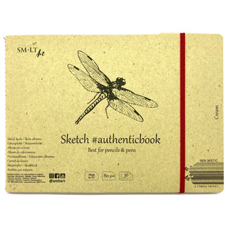 smlt stitched sketch album cream