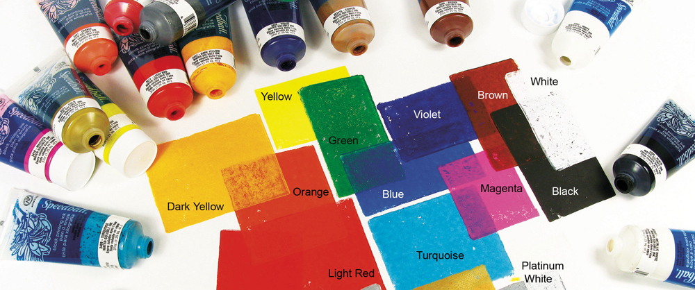 Speedball block printing supplies