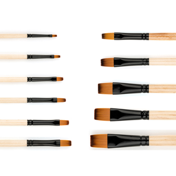 art pro brushes series 420 synthetic gold bright