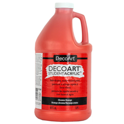 Deco Art Student Acrylic Chrome Orange