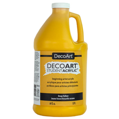 Deco Art Student Acrylic Deep Yellow