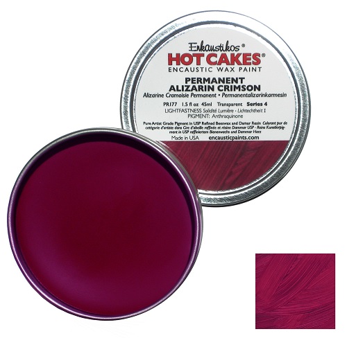 enkaustikos hot cakes alizarin crimson