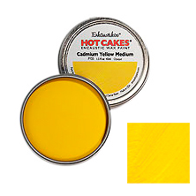 Enkaustikos Hot Cakes Cadmium Yellow Medium