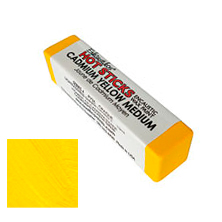 enkautikos hot sticks cadmium yellow medium