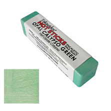 enkaustikos hot sticks opal calypso green