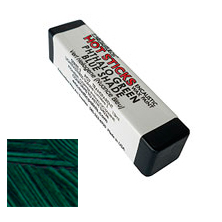 enkaustikos hot sticks phthalo green blue shade