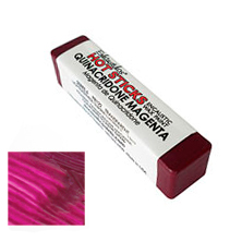 enkaustikos hot sticks quinacridone magenta