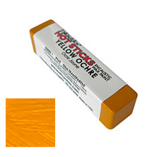 enkaustikos hot sticks yellow ochre