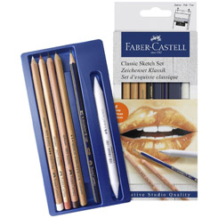 Prang Professional Sketcho Oil Crayon Set, Assorted Color, Set of 24