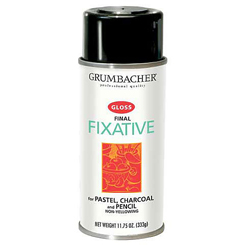 grumbacher final fixative sprays