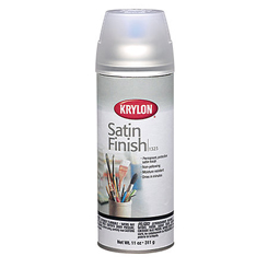 Krylon satin finish art spray