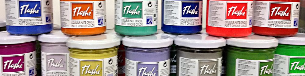 Flashe Paint Colour Chart