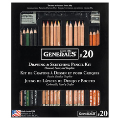 general's no.20 sketching and drawing kit