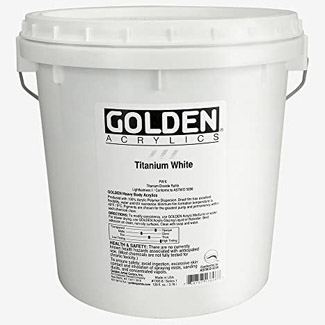 golden heavy body acrylics 128 ounce pail