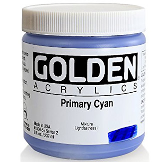 golden heavy body acrylics 8 ounce jar