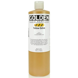 Golden : Fluid : Acrylic Paint : 30ml (1oz): Set of 10