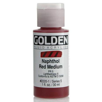 golden fluid acrylics 1oz bottles