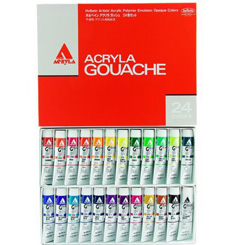 holbein acrylic gouache 24 color set
