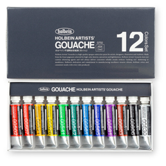 holbein artists gouache 12 x 5ml set