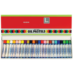 holbein academic oil pastel 24 color set