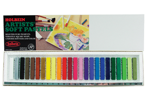 Holbein soft pastel 24 colour set