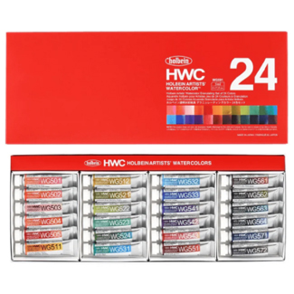 Holbein Granulating Watercolors 24x5ml Set