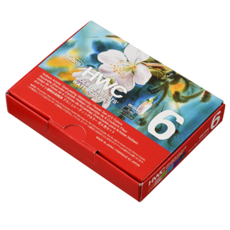 Holbein Granulating Watercolors 6x5ml Flowers Set