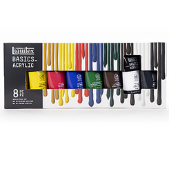 Liquitex Basics 8 x 75ml set