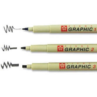 Pigma Micron Graphic Pens